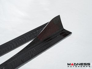 Fiat 124 Spider Side Skirts - Carbon Fiber - Estremo